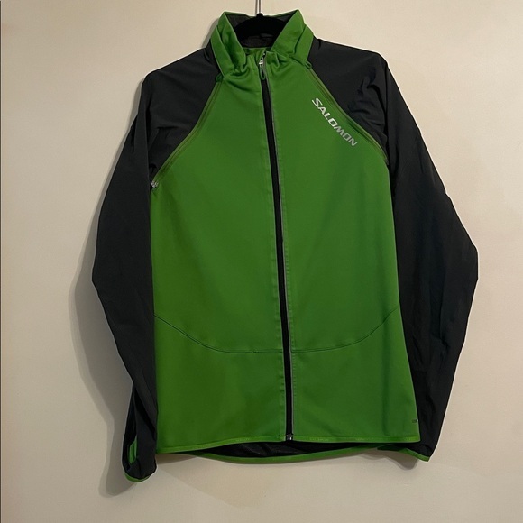 Salomon Jackets & Blazers - Salomon Women's Vibrant Green and Black Ski Jacket